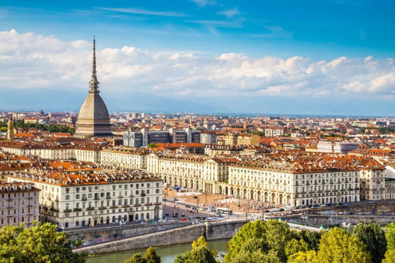 City view of Torino