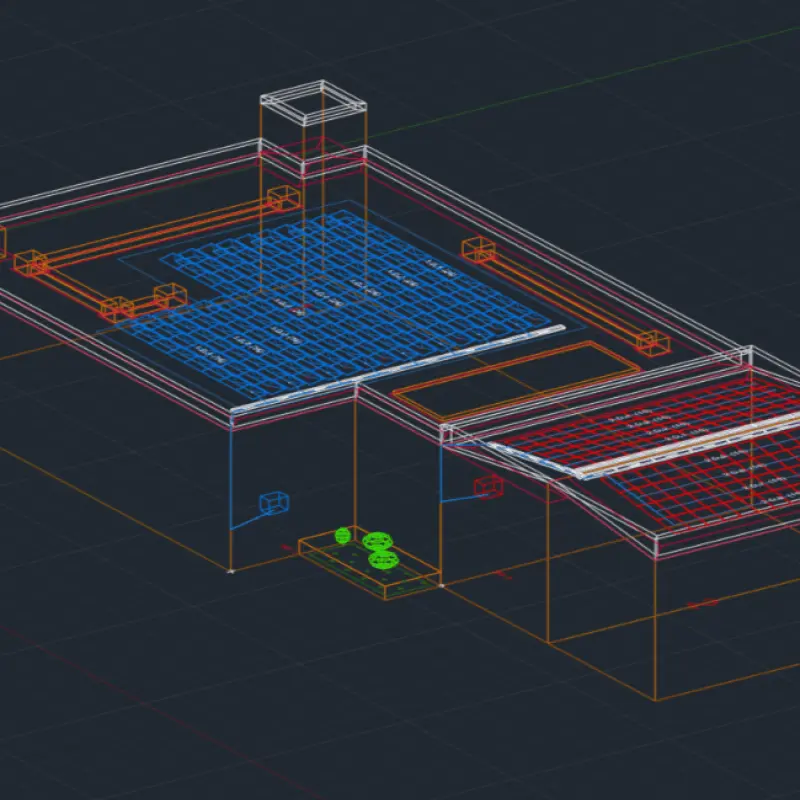 Illustration of using PVcase Roof Mount
