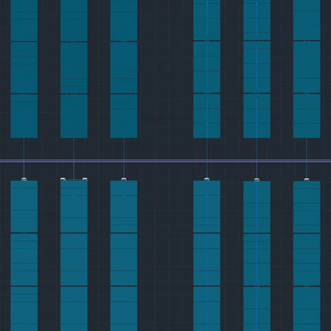 Illustration of using PVcase Ground Mount