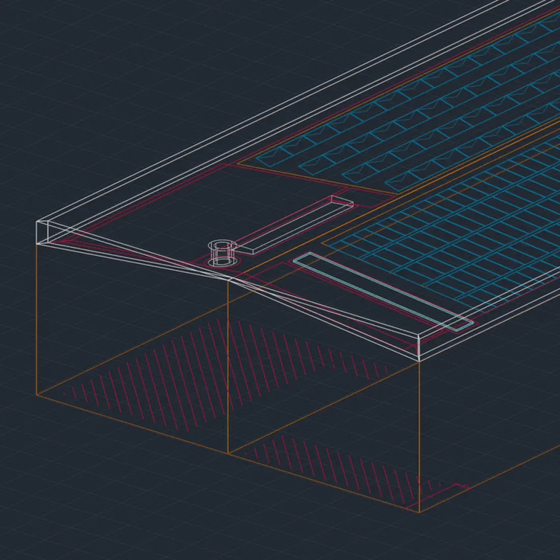 Illustration of using PVcase Roof Mount