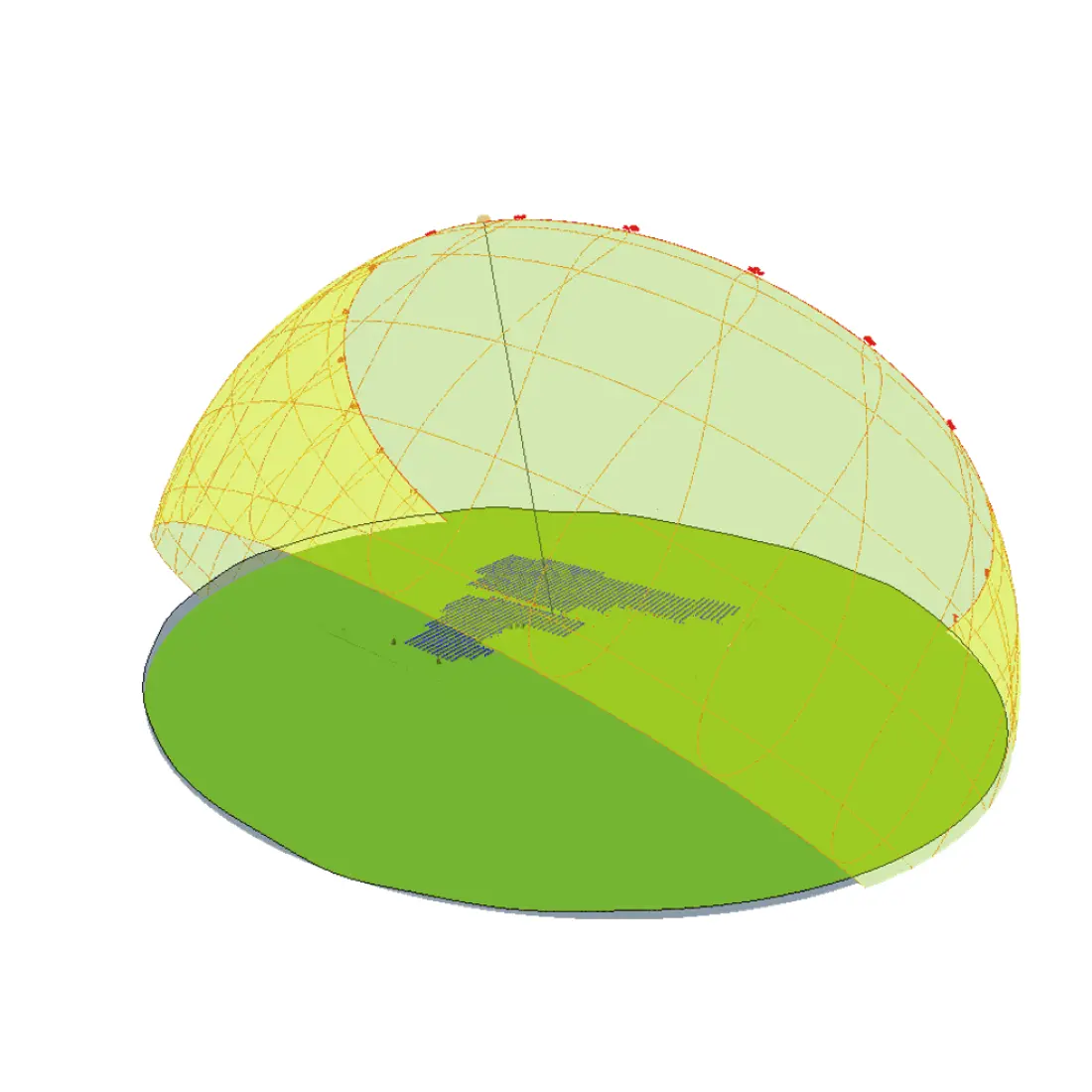 Illustration of PVcase Yield