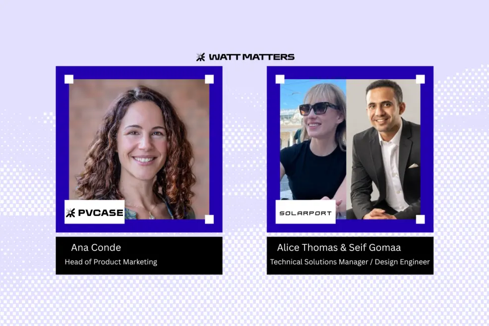 Alice Thomas and Safe Gomaa on the Watt Matter podcast cover