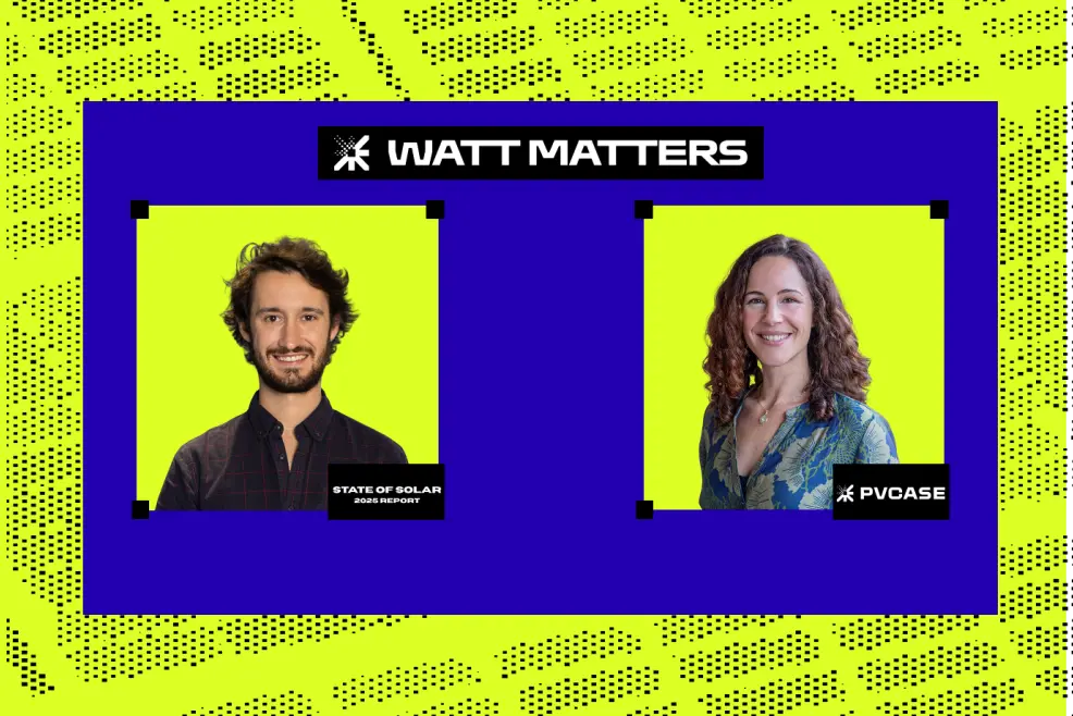 Watt Matters PVcase podcast image of episode with Miguel Herrero